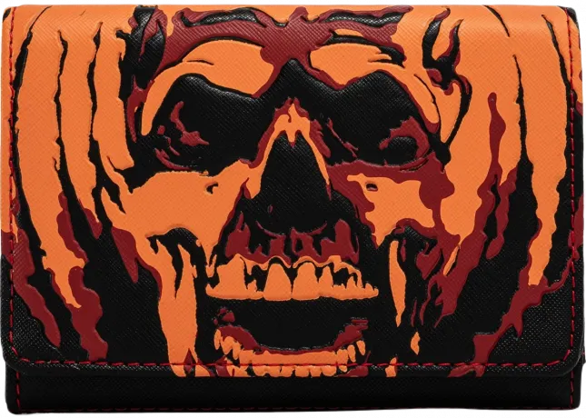 Portefeuille à trois volets Michael Myers Citrouille Loungefly