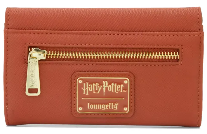 Portefeuille à trois volets Marron Baguette de sureau Loungefly