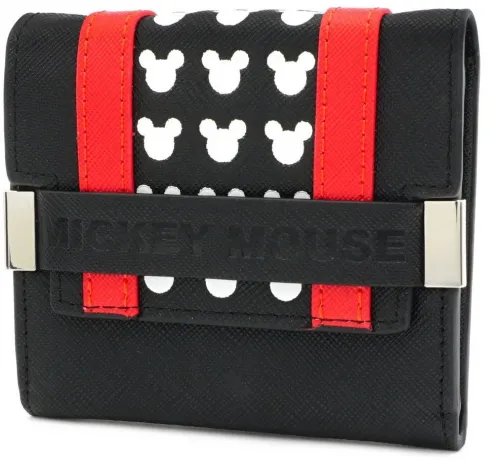 Portefeuille à trois volets Mickey Mouse Loungefly