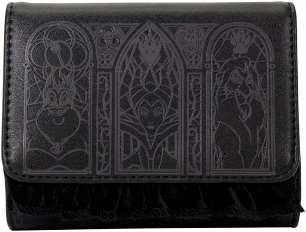 Portefeuille à trois volets Vitrail Loungefly