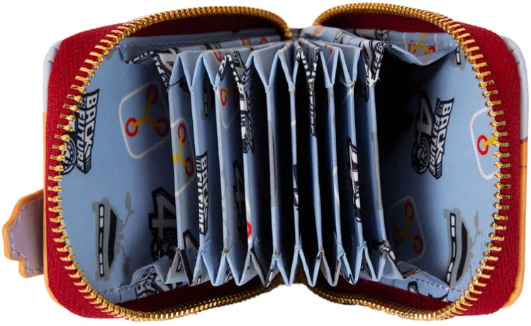 Portefeuille Accordéon 40ème Anniversaire Delorean Loungefly