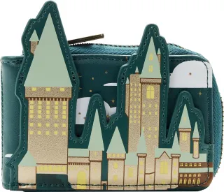 Portefeuille Accordéon Château de Poudlard Doré Loungefly