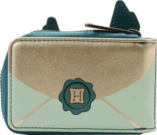 Portefeuille Accordéon Château de Poudlard Doré Loungefly