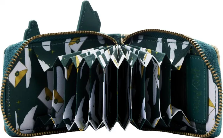 Portefeuille Accordéon Château de Poudlard Doré Loungefly