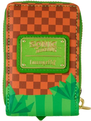 Portefeuille Accordéon Knuckles Émeraudes Loungefly