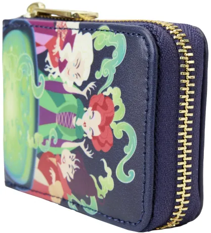 Portefeuille Accordéon Les Sœurs Sanderson Chaudron Glow Loungefly