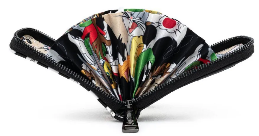 Portefeuille Accordéon Looney Tunes en Damier Loungefly