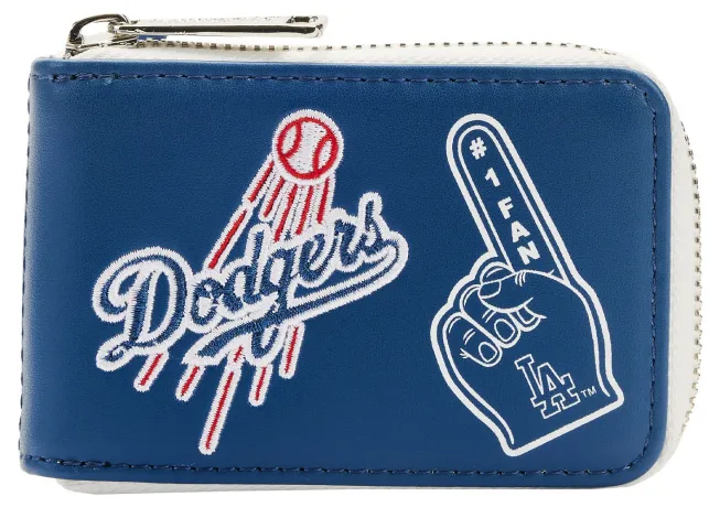 Portefeuille Accordéon Los Angeles Dodgers Patches Loungefly