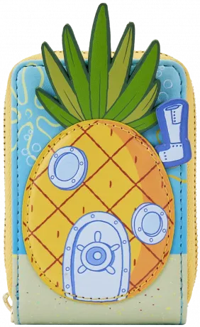 Portefeuille Accordéon Maison Ananas de Bob l&#039;éponge Loungefly