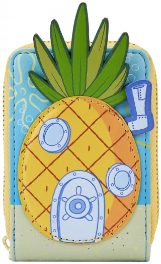 Portefeuille Accordéon Maison Ananas de Bob l&#039;éponge Loungefly