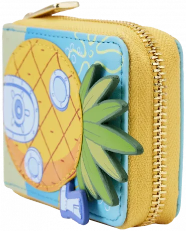 Portefeuille Accordéon Maison Ananas de Bob l&#039;éponge Loungefly