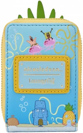 Portefeuille Accordéon Maison Ananas de Bob l&#039;éponge Loungefly