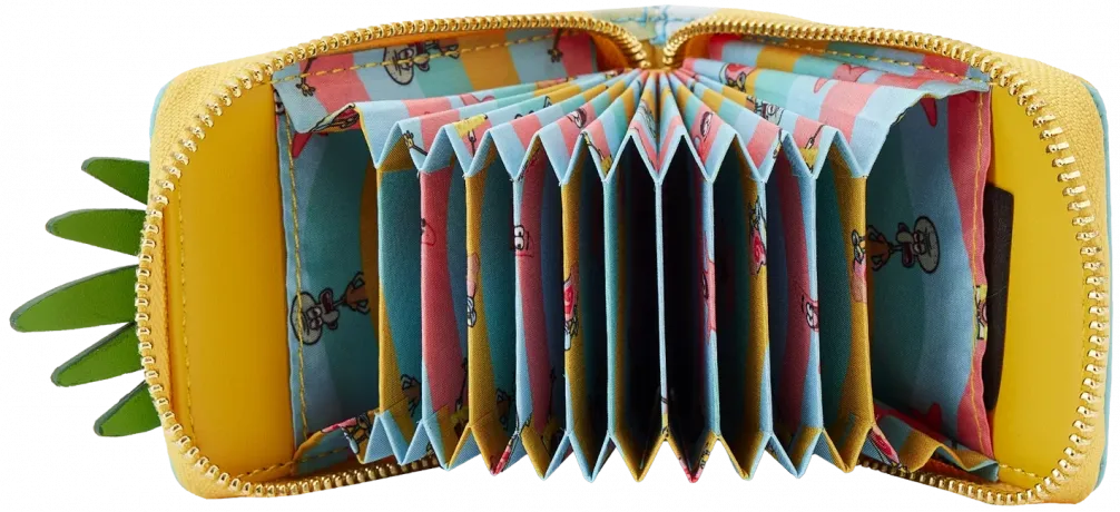 Portefeuille Accordéon Maison Ananas de Bob l&#039;éponge Loungefly