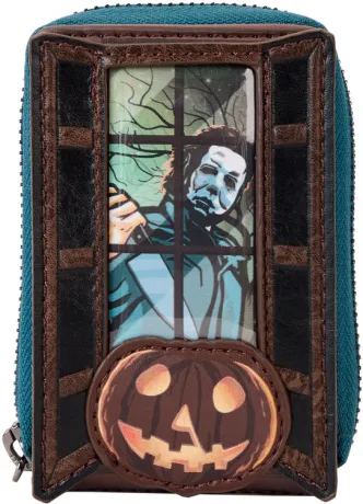 Portefeuille Accordéon Michael Myers Citrouille Glow Loungefly