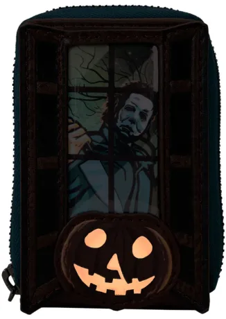 Portefeuille Accordéon Michael Myers Citrouille Glow Loungefly