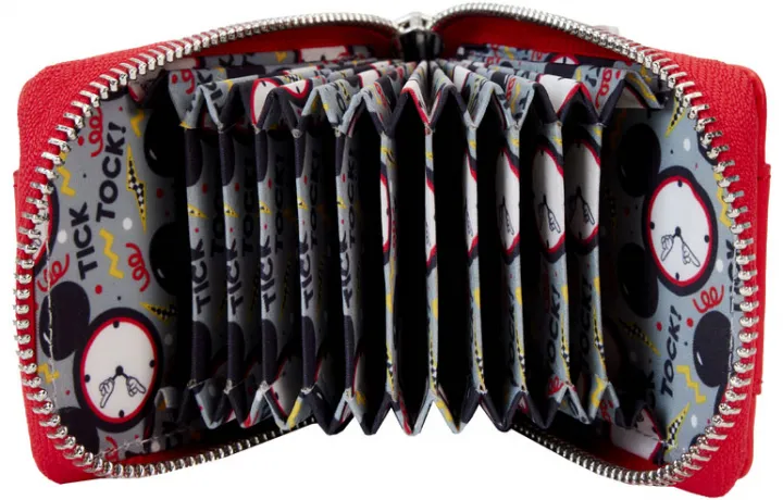 Portefeuille Accordéon Mickey Mouse Montre Vintage Figural Loungefly