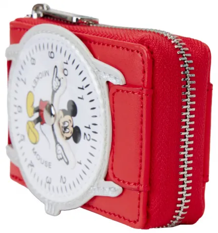 Portefeuille Accordéon Mickey Mouse Montre Vintage Figural Loungefly