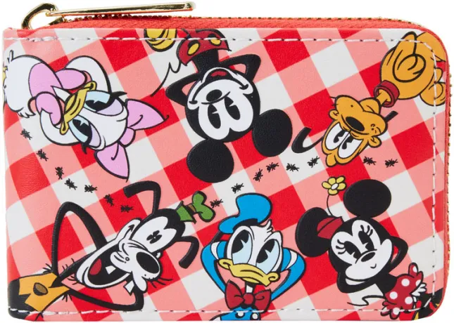 Portefeuille Accordéon Mickey &amp; ses Amis Couverture de pique-nique Loungefly