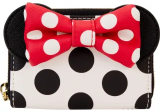 Portefeuille Accordéon Minnie Mouse Classique à pois Loungefly