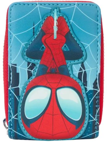 Portefeuille Accordéon Spider-Man Glow Loungefly