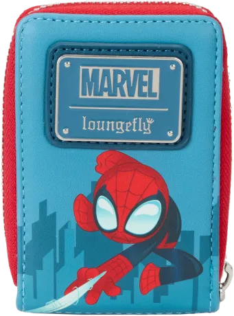 Portefeuille Accordéon Spider-Man Glow Loungefly
