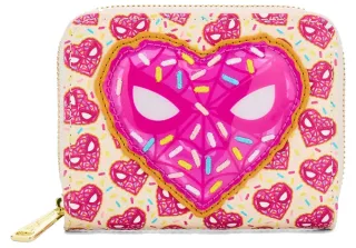 Portefeuille Accordéon Spider-Man Masque Donut Loungefly