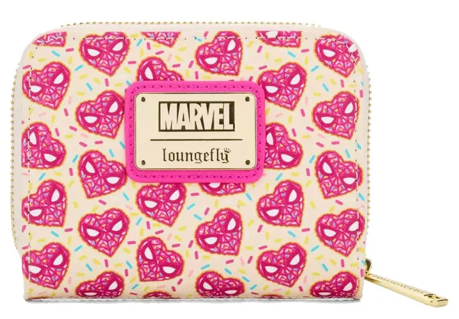 Portefeuille Accordéon Spider-Man Masque Donut Loungefly