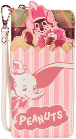 Portefeuille avec Bracelet Cirque Cacahuètes Loungefly