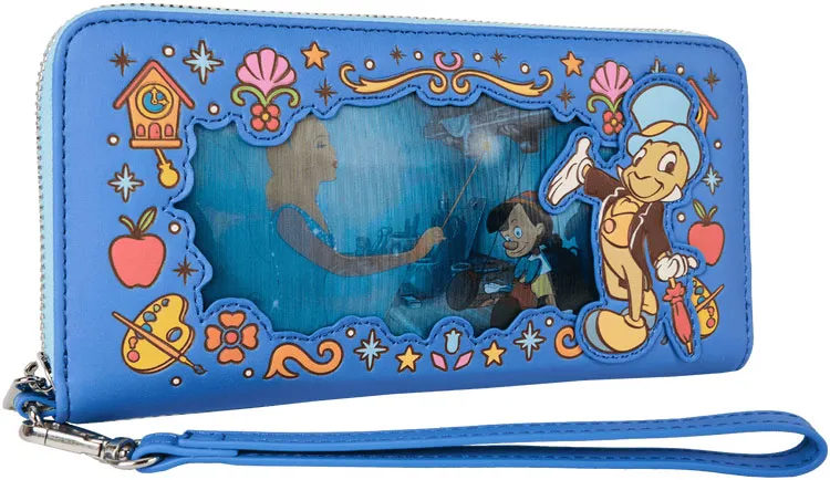 Portefeuille avec Bracelet La fée bleue Lenticulaire Loungefly