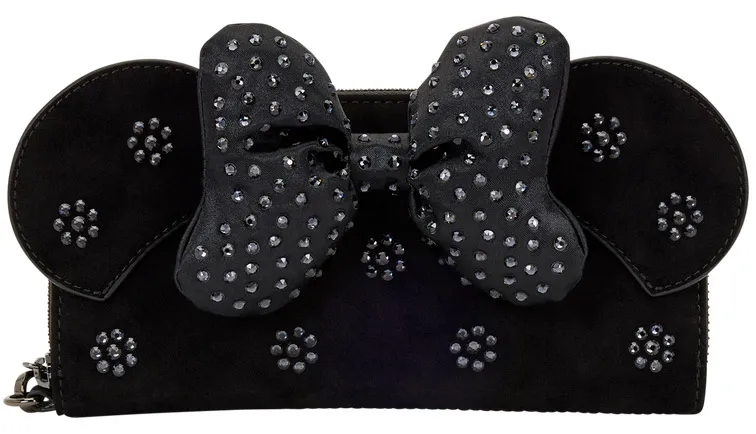 Portefeuille avec Bracelet Minnie Mouse Swarovski Cristaux Loungefly