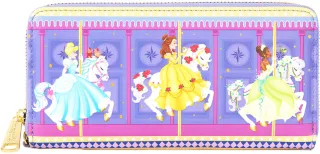 Portefeuille avec Bracelet Princesses Carrousel Loungefly