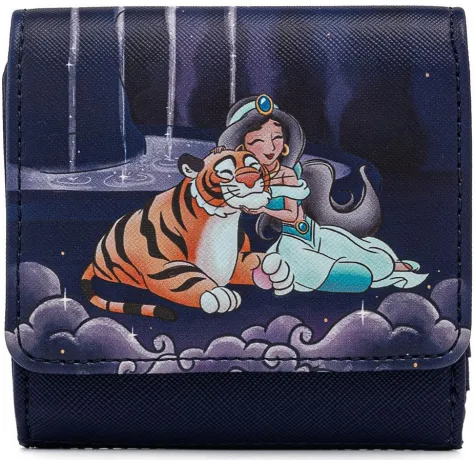 Portefeuille Trois Volets Kiss Lock Château de Jasmine Loungefly