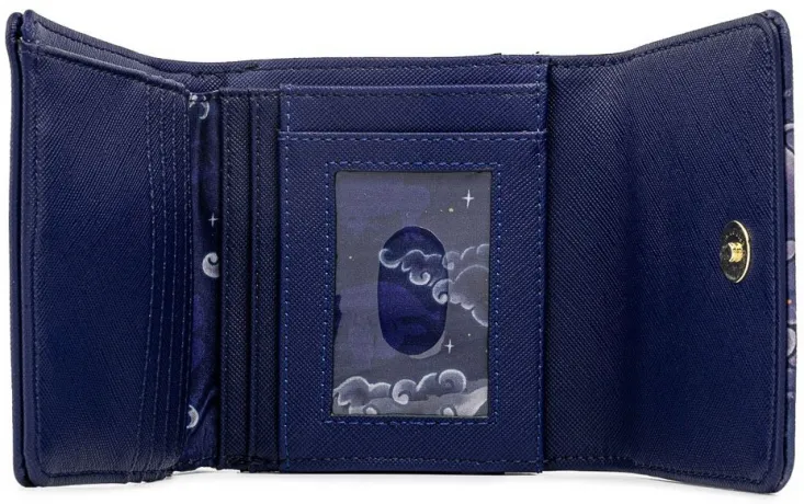 Portefeuille Trois Volets Kiss Lock Château de Jasmine Loungefly