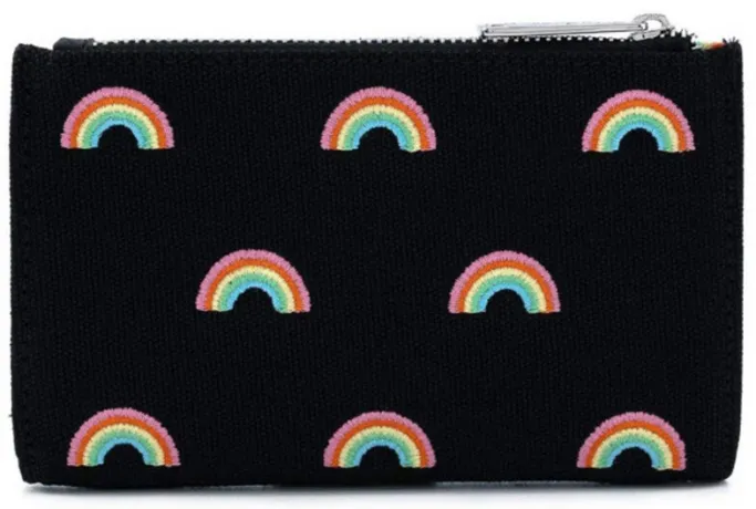 Portefeuille Pride Arc-en-Ciel Canvas Loungefly
