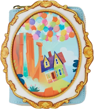 Portefeuille zippé 15ème Anniversaire Carl &amp; Ellie Camée Loungefly