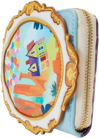 Portefeuille zippé 15ème Anniversaire Carl &amp; Ellie Camée Loungefly