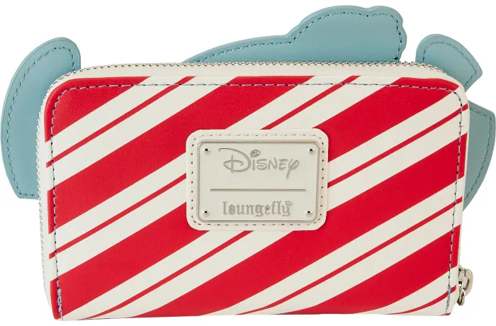 Portefeuille zippé Pailleté Stitch Noël Loungefly