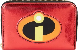 Portefeuille zippé 20ème Anniversaire Métallique Loungefly