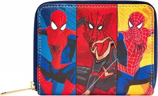 Portefeuille zippé 3 Spider-Man Loungefly