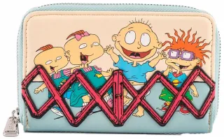 Portefeuille zippé 30ème Anniversaire Les Razmoket Loungefly