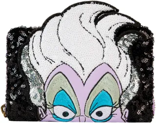 Portefeuille zippé 35ème anniversaire Ursula Sequin Cosplay Loungefly