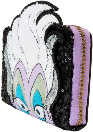 Portefeuille zippé 35ème anniversaire Ursula Sequin Cosplay Loungefly