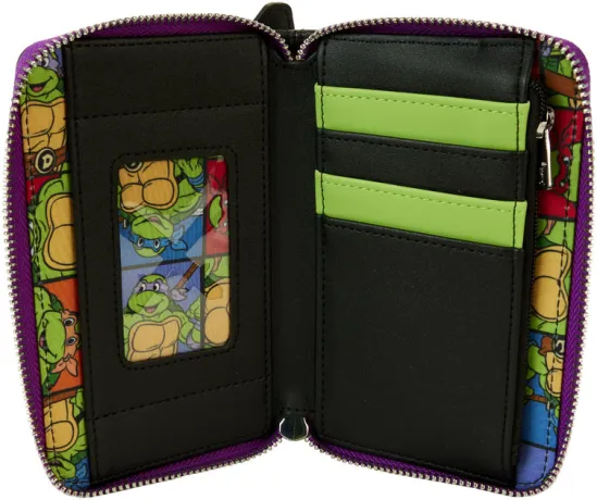 Portefeuille zippé Jeu Vidéo Vintage Lenticulaire 40ème Anniversaire Loungefly