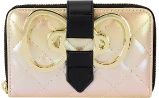 Portefeuille zippé 50ème Anniversaire Or Loungefly