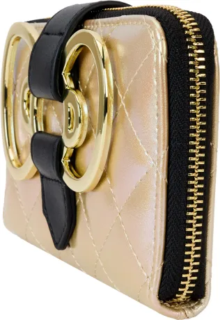 Portefeuille zippé 50ème Anniversaire Or Loungefly