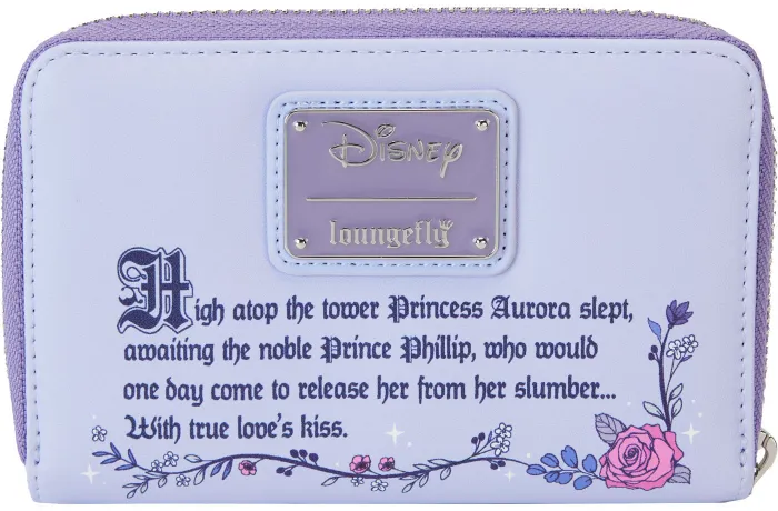 Portefeuille zippé 65ème Anniversaire Scène Floral Loungefly