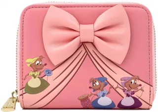 Portefeuille zippé 70 ans Cendrillon Cindy Bow Loungefly