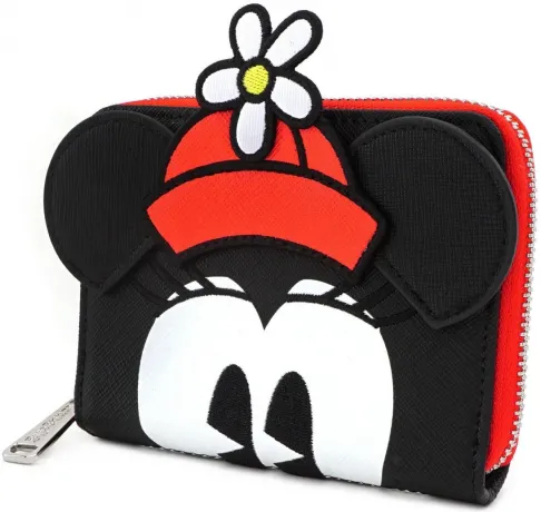 Portefeuille zippé Minnie Mouse à Pois Loungefly