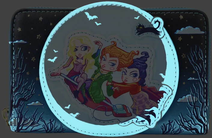 Portefeuille zippé Affiche du Film Glow Loungefly