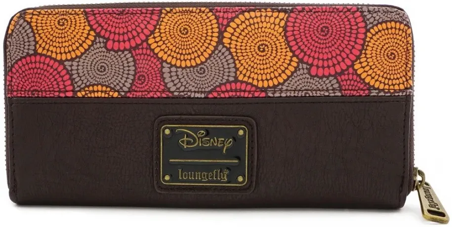 Portefeuille zippé Floral Impression Intégrale Loungefly